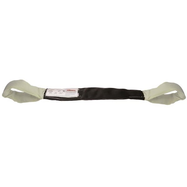 Polyester Round Eye & Eye Lifting Sling - 8' (White)